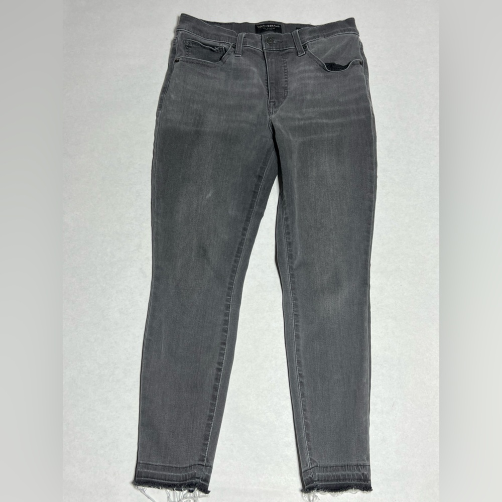Lucky Brand Ava mid rise ankle skinny size 10.